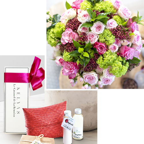 Livraison bouquet saint valentin ile reunion